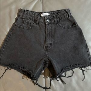 DISSH Black Jean Shorts